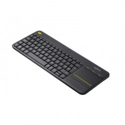 TECLADO LOGITECH K400 RF WIRELESS BLACK