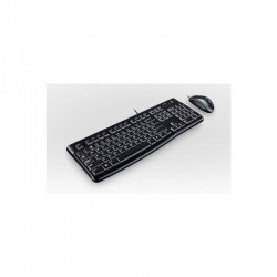 TECLADO + RATON LOGITECH MK120 USB BLACK