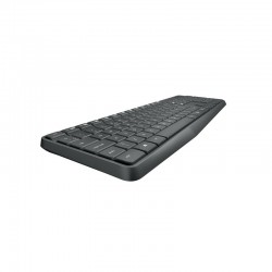 TECLADO + RATON LOGITECH MK235 WIRELESS BLACK