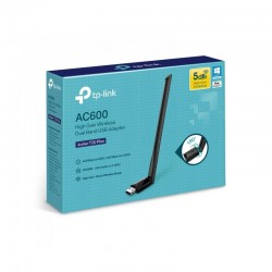 WIRELESS ADAPTADOR USB TP-LINK ARCHER T2U PLUS AC600 DUAL BAND 5DBI