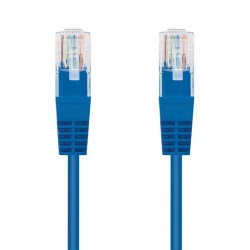 CABLE DE RED CAT.5 UTP FLEX 1M NANOCABLE BLUE