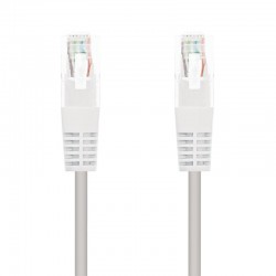 CABLE DE RED CAT.6 UTP 1M NANOCABLE WHITE