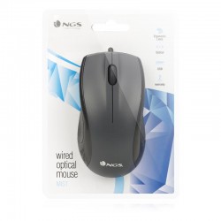 RATON NGS MIST USB OPTICO BLACK