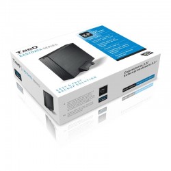 CAJA EXTERNA TOOQ HDD 3.5 USB 3.0 BLACK