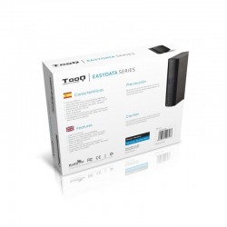 CAJA EXTERNA TOOQ HDD 3.5 IDE/SATA USB BLACK