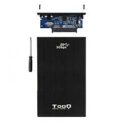 CAJA EXTERNA TOOQ TQE-2522B HDD 2.5 SATA USB 3.0 BLACK