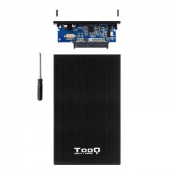 CAJA EXTERNA TOOQ TQE-2527B HDD 2.5 SATA USB 3.0 BLACK