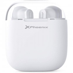 AURICULARES PHOENIX EARPODS BLUETOOH 5.0 50MAH WHITE GOOGLE ASSISTANT SIRI