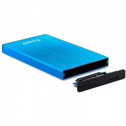 CAJA EXTERNA TOOQ TQE-2527B HDD 2.5 SATA USB 3.0 BLUE