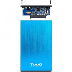 CAJA EXTERNA TOOQ TQE-2527B HDD 2.5 SATA USB 3.0 BLUE