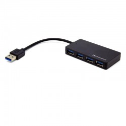 HUB USB PHOENIX 4 PUERTOS USB 3.0 BLACK