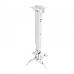 SOPORTE PROYECTOR TOOQ TECHO INCLINABLE WHITE