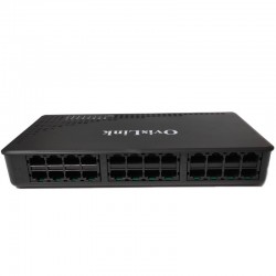 SWITCH OVISLINK ETHERNET 10/100 24 PUERTOS DESKTOP