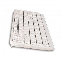 TECLADO NGS SPIKE USB WHITE