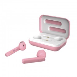 AURICULARES TRUST PRIMO TOUCH EARPHONES BLUETOOTH WIRELESS PINK