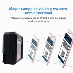 LECTOR AVPOS CODIGOS AVPOS BP900 OMNIDIRECCIONAL USB 1D + 2D + QR