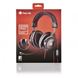 AURICULARES + MICROFONO DUAL NGS HEADPHONE CROSS TRAIL