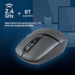 RATON NGS ASH DUAL WIRELESS + BLUETOOTH MULTIMODE GREY