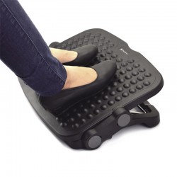 REPOSAPIES ERGONOMICO PHOENIX FOOTREST 3 ALTURAS BLACK