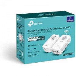 POWERLINE TP-LINK TL-WPA8631P ETHERNET AV1300 + ENCHUFE KIT 2UD