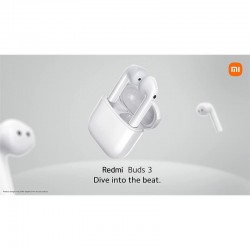 AURICULARES XIAOMI REDMI BUDS 3 BLUETOOTH TRUE WIRELESS WHITE