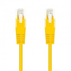 CABLE DE RED CAT.6 UTP 0.25M NANOCABLE YELLOW