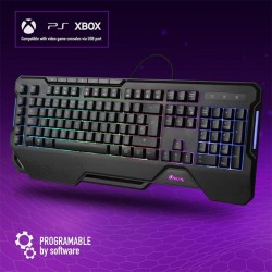 TECLADO NGS GKX-450 GAMING USB RGB