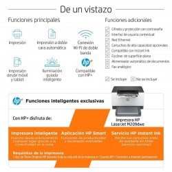 IMPRESORA HP LASERJET MONOCROMO M209DWE