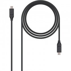 CABLE USB 3.1 USB-C/M-C/M 1M NANOCABLE