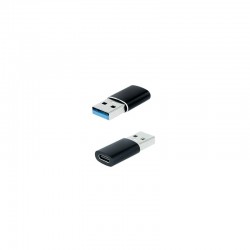 ADAPTADOR NANOCABLE USB-A/M 3.1 A USB-C/H BLACK