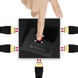 CONMUTADOR HDMI PHOENIX 4X1 SWITCH BIDIRECCIONAL