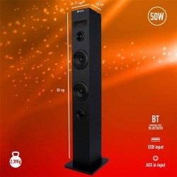 ALTAVOCES TORRE DE SONIDO NGS SKYCHARM 50W BLUETOOTH BLACK