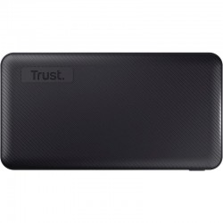 POWERBANK TRUST PRIMO SLIM 5000MAH 2A USB + USB-C + MICRO-USB ECO BLACK