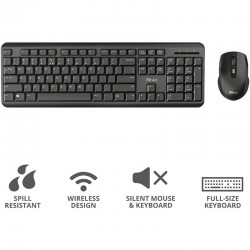 TECLADO + RATON TRUST ODY WIRELESS