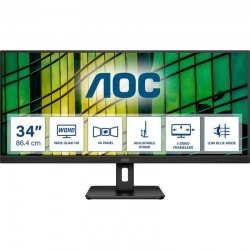 MONITOR AOC 34 ULTRAWIDE WQHD U34E2M HDMI DP