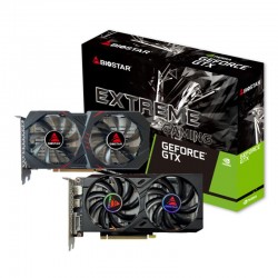 TARJETA DE VIDEO BIOSTAR GTX1660TI EXTREME GAMING SUPER 6GB DR6 HDMI DP DVI