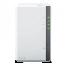 UNIDAD NAS SYNOLOGY 2 HDD/SSD DISKSTATION CPU 1.7GHZ 4 NUCLEOS WHITE