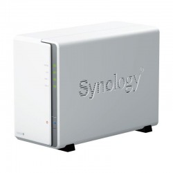 UNIDAD NAS SYNOLOGY 2 HDD/SSD DISKSTATION CPU 1.7GHZ 4 NUCLEOS WHITE