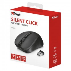 RATON TRUST MYDO SILENT CLICK WIRELESS BLACK