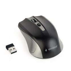 RATON GEMBIRD 1600DPI WIRELESS BLACK