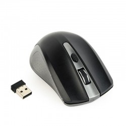 RATON GEMBIRD 1600DPI WIRELESS BLACK