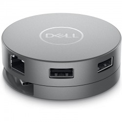 ADAPTADOR DELL USB-C RJ45 HDMI DP VGA SILVER