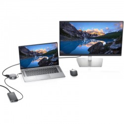 ADAPTADOR DELL USB-C RJ45 HDMI DP VGA SILVER