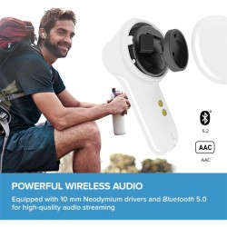 AURICULARES CREATIVE ZEN AIR IN EAR WIRELESS BLUETOOTH WHITE