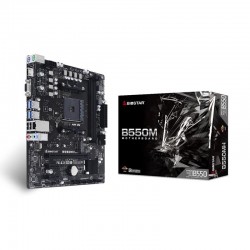 PLACA BASE BIOSTAR B550MH DDR4 AMD VGA + HDMI