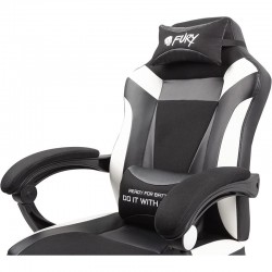 SILLA GAMING FURY AVENGER M+ WHITE/BLACK