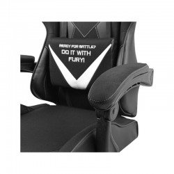 SILLA GAMING FURY AVENGER L WHITE/BLACK