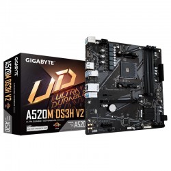 PLACA BASE GIGABYTE GA-A520M-DS3H AMD AM4 HDMI + DP