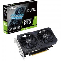 TARJETA DE VIDEO ASUS DUAL NVIDIA RTX3050 8GB GAMING V2 OC GDRR6 PCIE