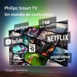 TELEVISOR LED PHILIPS 75 4K UHD HDR10+ SMART TV WIFI DOLBY VISION